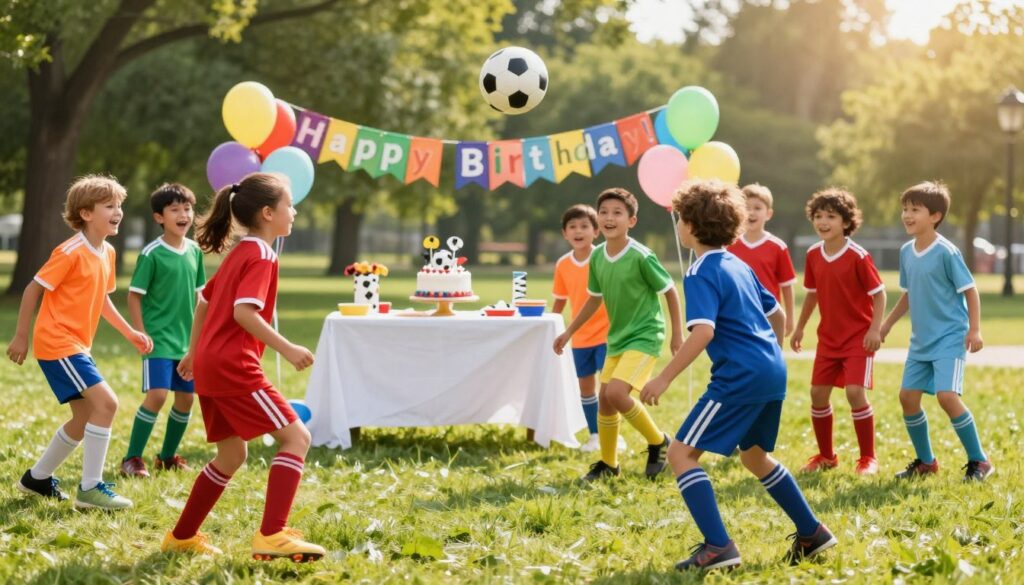 anniversaire sportif enfant